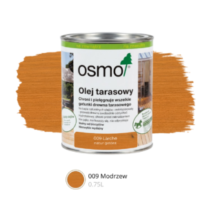 Osmo Olej Tarasowy - 009 MODRZEW, 0,75L