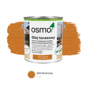 Osmo Olej Tarasowy - 009 MODRZEW, 2,5L