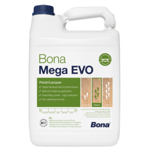 Bona Mega EVO - Jednoskładnikowy lakier do podłóg